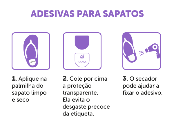 Instrução Sapato