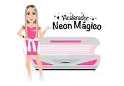 Logo Neon Mágico