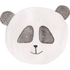 Panda Cabeça