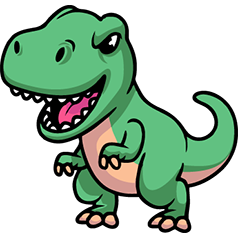 Tiranossauro Rex Verde